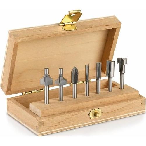 Fraise - Meule A Tige - Capuchon Abrasif - Dome De Satinage Kit de 7 fraises a defoncer DREMEL - Outils multifonctions rotatifs