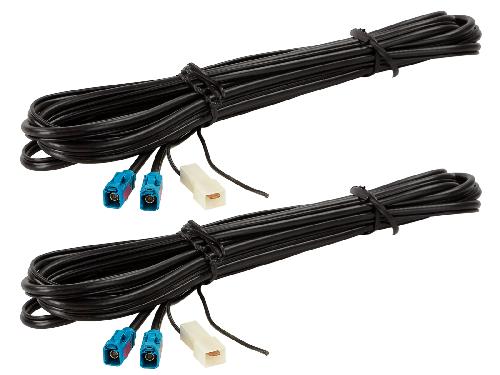 Adaptateurs Antenne Kit de cable antenne Fakra-f->2xFakra-f- GSM UMTS LTE 5G GPS