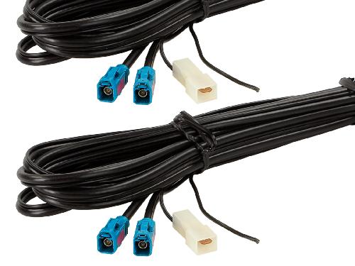 Adaptateurs Antenne Kit de cable antenne Fakra-f->2xFakra-f- GSM UMTS LTE 5G GPS