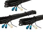 Adaptateurs Antenne Kit de cable antenne Fakra-f->3xFakra-f- pour WiFi GSM LTE 5G GPS