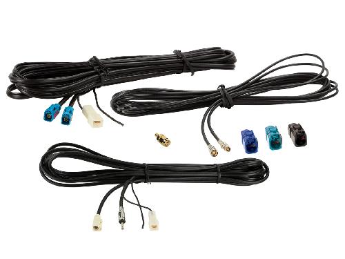 Adaptateurs Antenne Kit de Cable Antenne Fakra-f->DIN-m- SMB-F- SMA-m- Fakra-f-