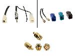 Adaptateurs Antenne Kit de Cable Antenne Fakra-f- > DIN-m- SMB-f- SMA-m- FM DAB+