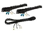 Adaptateurs Antenne Kit de cables antenne Fakra-f->DIN-m- 2x Fakra-f- FM DVB-T GPS