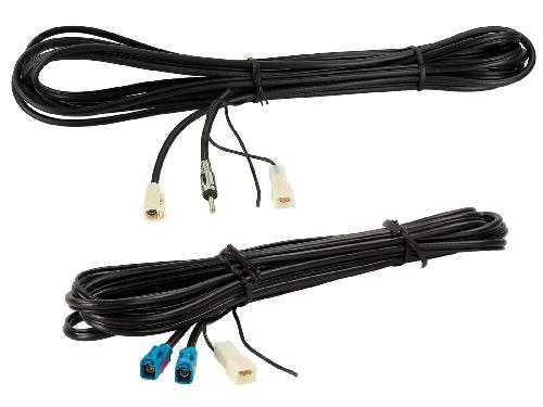 Adaptateurs Antenne Kit de Cables Antenne Fakra-f->DIN-m- Fakra-f- FM GPS