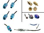 Adaptateurs Antenne Kit de cables antenne Fakra-m->DIN-m- SMB-F- SMA-m- Fakra-f-