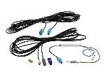 Adaptateurs Antenne Kit de cables antenne Fakra-m->DIN-m- SMB-F- SMA-m- FM DAB+