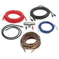 Kit de cables Kit compatible avec amplificateur 40A Alim 10mm2 + Audio 2x1.5mm2