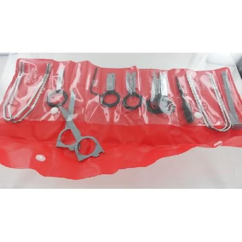 Cles Extraction Autoradios Kit de cles extraction autoradio Becker Blaupunkt Grundig Pioneer compatible avec VW Audi BMW Ford Mercedes Opel Skoda