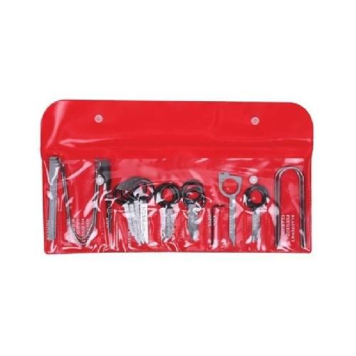 Cles Extraction Autoradios Kit de cles extraction autoradio Becker Blaupunkt Grundig Pioneer compatible avec VW Audi BMW Ford Mercedes Opel Skoda