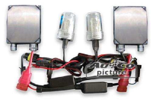 Ampoule Phare - Ampoule Feu - Ampoule Clignotant Kit de conversion Xenon H10 - 6000 K - AuCo