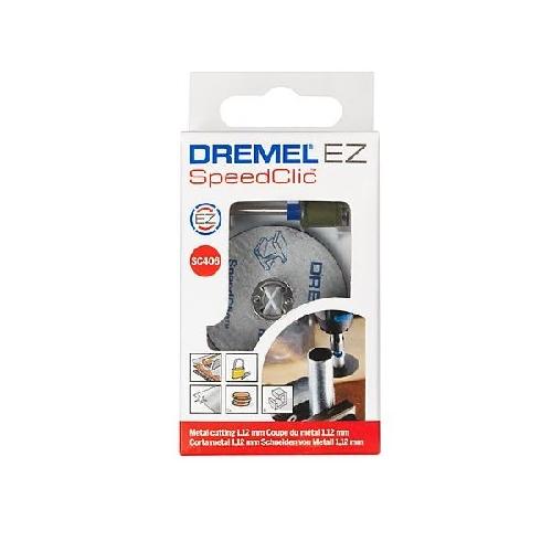 Accessoire - Consommable Machine Outil Kit de demarrage DREMEL SC406 - Adaptateur EZ SpeedClic et 2 disques a tronconner les metaux O 38mm