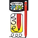 Jeu D'apprentissage Kit de dessin - LISCIANI - Montessori Pen - École de dessin - Stylo ergonomique - Tableaux effaçables - Activités créatives