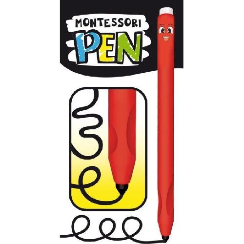 Jeu D'apprentissage Kit de dessin - LISCIANI - Montessori Pen - École de dessin - Stylo ergonomique - Tableaux effaçables - Activités créatives