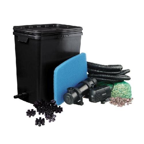 Bassin D'exterieur Kit de Filtration pour bassin UBBINK FiltraPure 7000+set - Filtration mécanique. biologique et UV-C