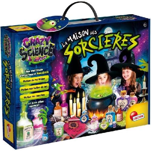 Experience Scientifique - Experience Physique-chimie Kit de laboratoire pour potions magiques - LISCIANI - Découvrez les secrets des sorcieres