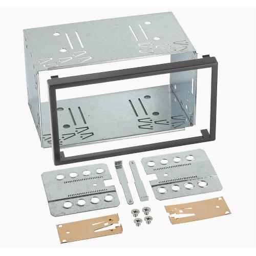 Supports Autoradio de Roger Kit de montage universel compatible avec autoradio double ISO - 110mm