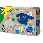 Kit de peinture au doigt SES CREATIVE Eco - 100 recycle pour bebe