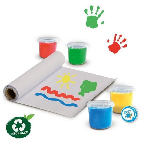 Jeu De Peinture Kit de peinture au doigt SES CREATIVE Eco - 100% recyclé pour bébé