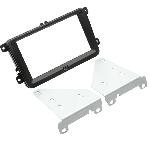 Supports Autoradio de Roger KIT Facade 2851B compatible avec Seat Skoda Volkswagen - noir