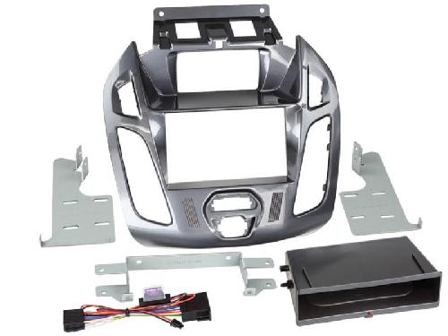 Facade autoradio Ford Kit Facade autoradio 2DIN compatible avec Ford Transit Connect ap13 Avec afficheur - Vide poche Induction Qi Nebula