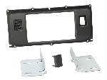 Supports Autoradio de Roger Kit Facade autoradio 2DIN compatible avec Kia Land Rover Evoque ap11 Anthracite