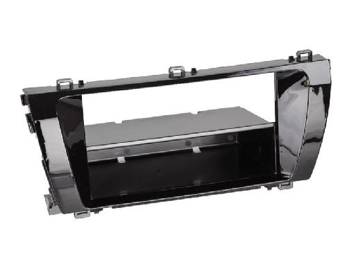 Supports Autoradio de Roger Kit Facade autoradio 2DIN compatible avec Toyota Corolla ap14 Noir