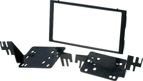 Facade autoradio Hyundai Kit Facade Autoradio FA166B compatible avec Hyundai Accent Kia Rio 05-10 Sportage