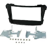 Kit Facade Autoradio FA421A compatible avec Hyundai i40 - noir brillant - sans navigation origine