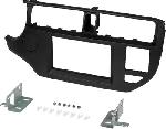 Facade autoradio Kia Kit Facade Autoradio FA423 compatible avec Kia Rio 11-15 UB Anthracite