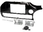 Facade autoradio Kia Kit Facade Autoradio FA439B 2Din compatible avec Kia Rio ap15 - noir brillant