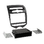 Facade autoradio Hyundai Kit Facade autoradio FA441B compatible avec Hyundai ix20 - Noir mat - climatisation manuelle