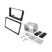 Kit Facade Autoradio KA215E Compatible avec Fiat Idea Lancia Musa 04-12 - gris Kit Facade Autoradio KA215E Compatible avec Fiat Idea Lancia Musa 04-12 - gris