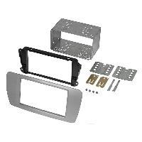 Kit Facade Autoradio KA255G compatible avec Seat Ibiza 08-15 - gris conamera 2Din
