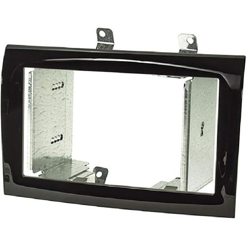 Facade autoradio Fiat Kit Facade Autoradio KA435B compatible avec Jumper Ducato Boxer 06-21 sans autoradio origine - noir brillant