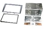 Facade autoradio Peugeot Kit Facade Autoradio KA437B compatible avec Peugeot 308 308CC 07-13 - Argent
