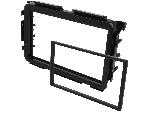 Facade autoradio Honda Kit Facade autoradio KA504A compatible avec Honda HR-V 15-21 - Noir