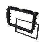 Kit Facade autoradio KA504A compatible avec Honda HR-V 15-21 - Noir