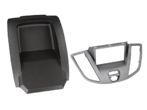 Facade autoradio Ford Kit Facade Autoradio KA508D compatible avec Ford Transit V363 15-19 argent