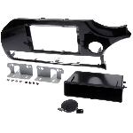 Kit facade compatible avec Kia Rio ap15 - noir brillant - avec vide-poche Kit facade compatible avec Kia Rio ap15 - noir brillant - avec vide-poche