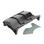 Supports Autoradio de Roger Kit facade compatible avec Seat Mii Skoda Citigo VW Up ap11 Clim manuelle - Brillant