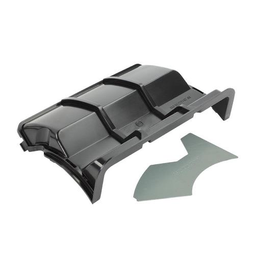 Supports Autoradio de Roger Kit facade compatible avec Seat Mii Skoda Citigo VW Up ap11 Clim manuelle - Brillant