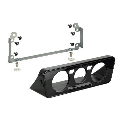 Supports Autoradio de Roger Kit facade compatible avec Seat Mii Skoda Citigo VW Up ap11 Clim manuelle - Brillant