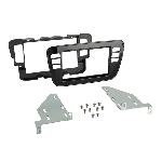 Supports Autoradio de Roger Kit facade compatible avec Seat Mii Skoda Citigo VW Up ap11 Clim manuelle - Brillant