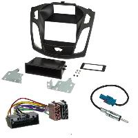 Kit Facade et Faisceau ISO Kit Installation Autoradio KITFAC-282B compatible avec Ford Focus
