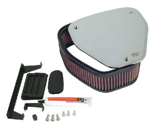 Filtres Motos Kit Filtre de remplacement compatible avec Honda VTX1800 - 02-07 - RK-3906