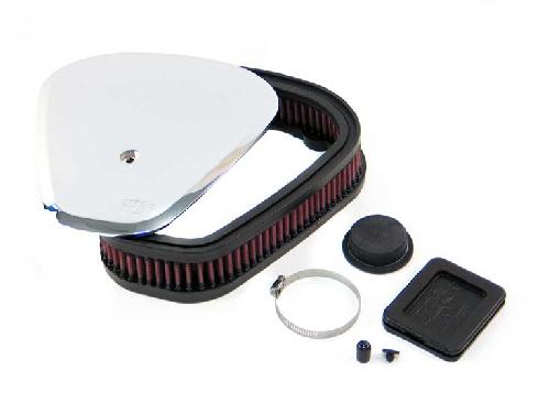Filtres Motos Kit Filtre de remplacement compatible avec Yamaha XV1600 1700 - 99-08 - RK-3905-1