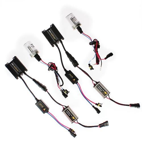 Ampoule Phare - Ampoule Feu - Ampoule Clignotant Kit HID 4300K - H1 Slim Ballast Canbus 35W - EvoFormance