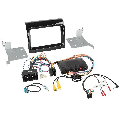 Ensembes Facades et Faisceaux ISO Kit Installation Autoradio compatible avec Citroen Fiat Peugeot 14-21 Infodapter 621094-35-2