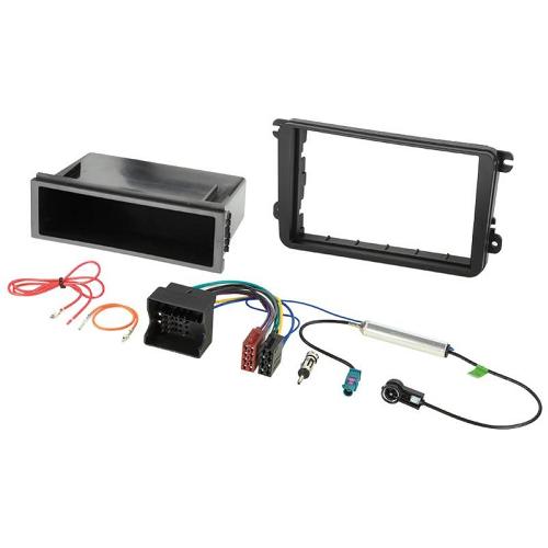 Facade autoradio VW Kit Installation Autoradio KF145B compatible avec Seat Skoda Volkswagen