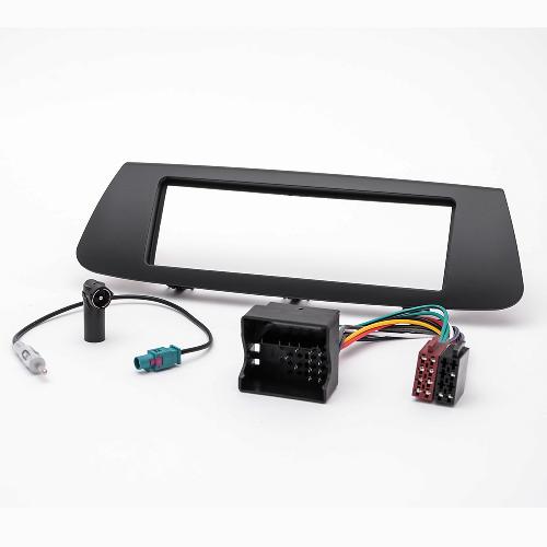 Facade autoradio Renault Kit Installation Autoradio KF171A - ADNAuto - Compatible avec Renault Scenic 09-15 - Gris 1DIN
